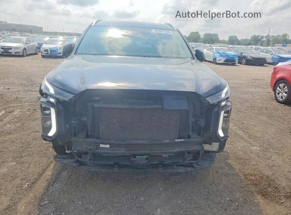KM8R4DHE4MU231285 2021 HYUNDAI PALISADE Gray წინა ხედი