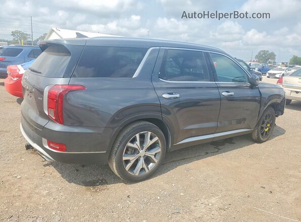 KM8R4DHE4MU231285 2021 HYUNDAI PALISADE Gray უკანა მარჯვენა