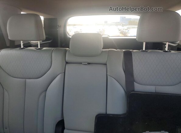 KM8R4DHE4MU231285 2021 HYUNDAI PALISADE Gray უკანა სავარძლების ხედი