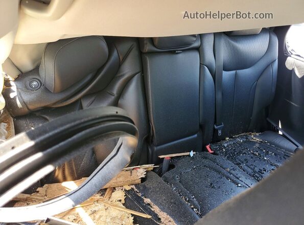 KM8R4DHEXNU341503 2022 HYUNDAI PALISADE Black Widok tylnych siedzeń