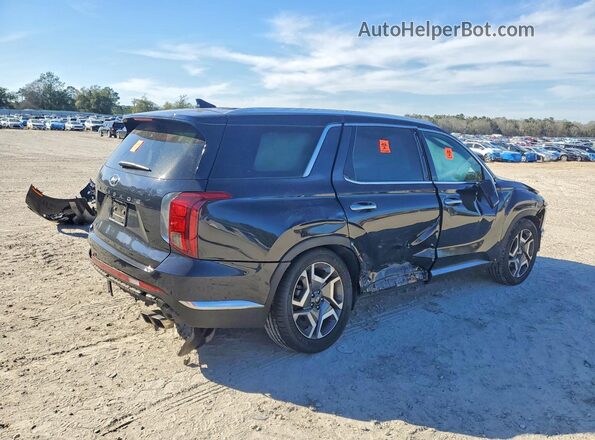 KM8R54GE0PU488267 2023 HYUNDAI PALISADE Черный Задняя правая четверть
