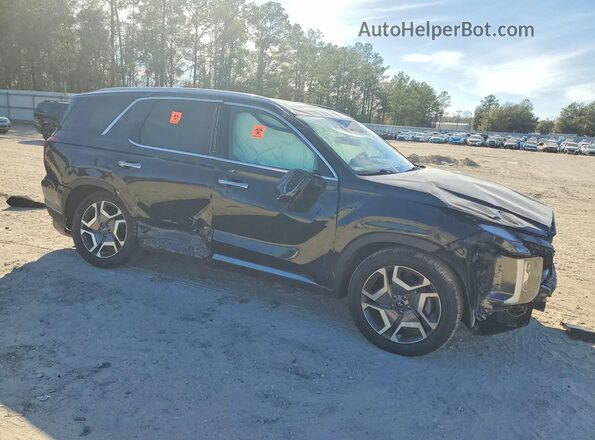 KM8R54GE0PU488267 2023 HYUNDAI PALISADE Черный Передняя правая четверть