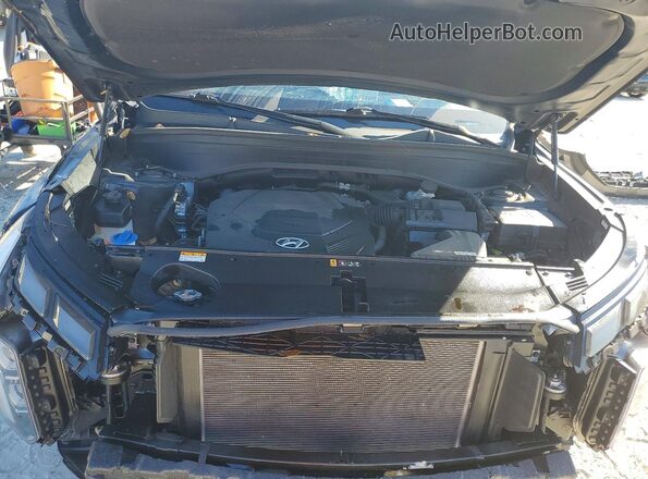 KM8R54GE0PU488267 2023 HYUNDAI PALISADE Черный Вид подкапотного пространства