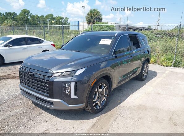 KM8R54GE3RU693245 2024 HYUNDAI PALISADE Gray Առջևի ձախ երեք քառորդ տեսարան