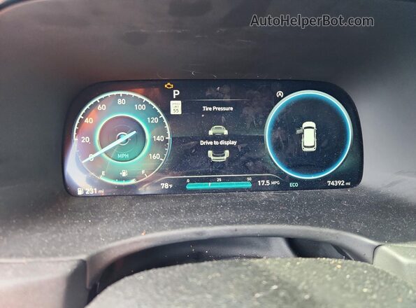 KM8R54GE6PU503371 2023 HYUNDAI PALISADE Черный Вид щитка приборов