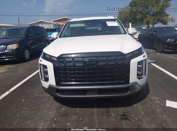 KM8R54GEXRU694537 2024 HYUNDAI PALISADE White Vista del cuadro de instrumentos