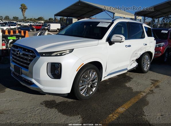KM8R54HE0LU090663 2020 HYUNDAI PALISADE White Front left
