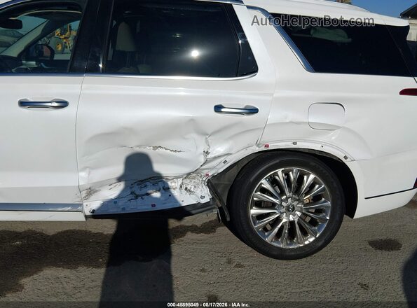 KM8R54HE0LU090663 2020 HYUNDAI PALISADE White Front view