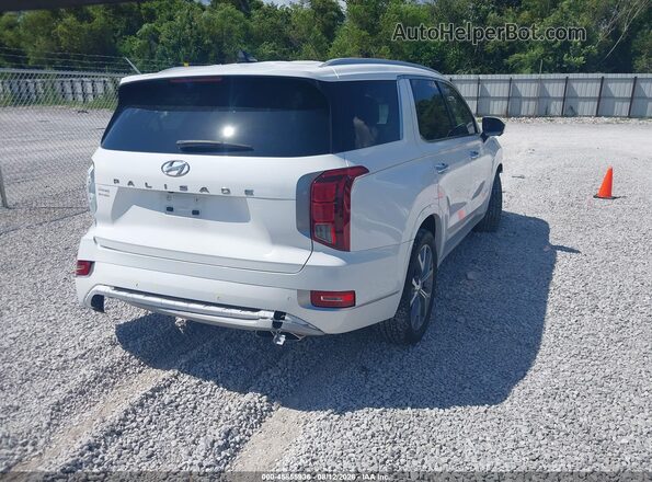 KM8R54HE0MU276382 2021 HYUNDAI PALISADE White Задня права чверть
