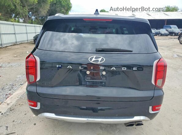 KM8R54HE1LU134508 2020 HYUNDAI PALISADE Черный Вид сзади