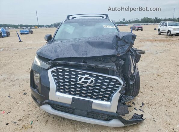 KM8R54HE2MU212974 2021 HYUNDAI PALISADE Черный Вид спереди