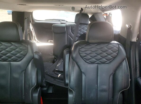 KM8R54HE2MU212974 2021 HYUNDAI PALISADE Черный Вид задних сидений