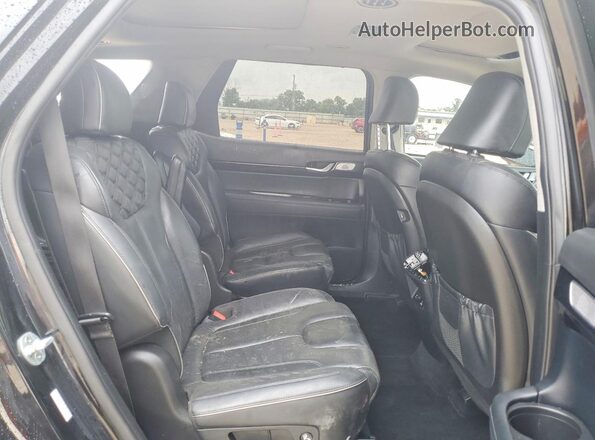 KM8R54HE2MU212974 2021 HYUNDAI PALISADE Черный Вид задней части салона