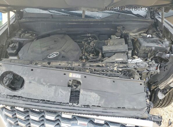 KM8R54HE2MU212974 2021 HYUNDAI PALISADE Черный Вид подкапотного пространства