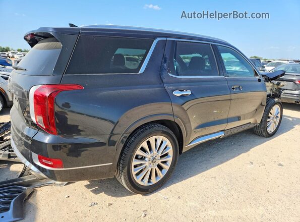 KM8R54HE3LU079074 2020 HYUNDAI PALISADE Blue Trasero derecho
