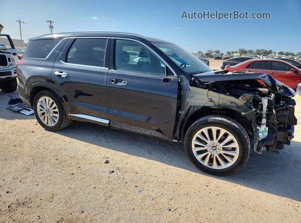 KM8R54HE3LU079074 2020 HYUNDAI PALISADE Blue Delantero derecho