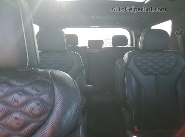 KM8R54HE3LU079107 2020 HYUNDAI PALISADE Charcoal უკანა სავარძლების ხედი