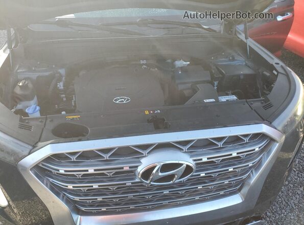 KM8R54HE3LU079107 2020 HYUNDAI PALISADE Charcoal ძრავის განყოფილების ხედი