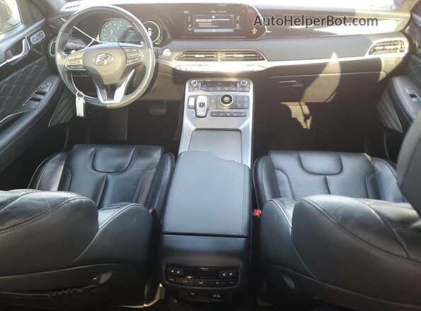KM8R54HE3LU079107 2020 HYUNDAI PALISADE Charcoal წინა პანელის ხედი