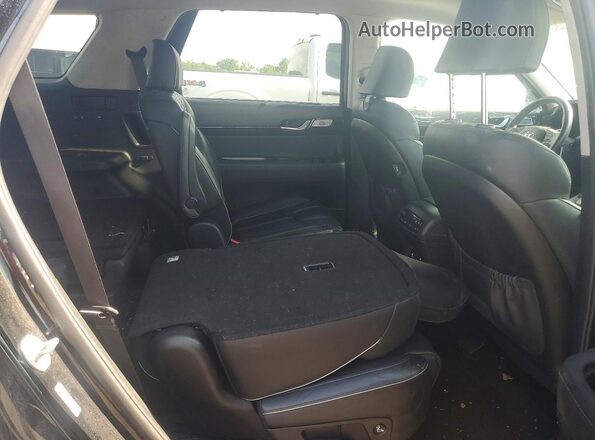 KM8R54HE3MU304045 2021 HYUNDAI PALISADE Black Widok wnętrza z tyłu