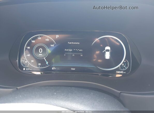KM8R54HE5LU171674 2020 HYUNDAI PALISADE Gray Widok tylnych siedzeń