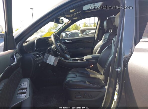 KM8R54HE5LU171674 2020 HYUNDAI PALISADE Gray Widok wnętrza z przodu