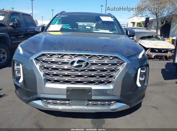 KM8R54HE5LU171674 2020 HYUNDAI PALISADE Gray Widok wnętrza z tyłu