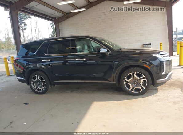 KM8R5DGE1PU562229 2023 HYUNDAI PALISADE Синий Панорамный вид салона 360°