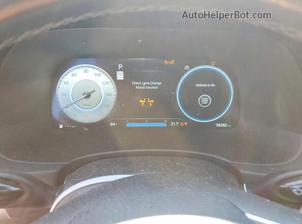 KM8R5DGE2PU528946 2023 HYUNDAI PALISADE White Instrument cluster view