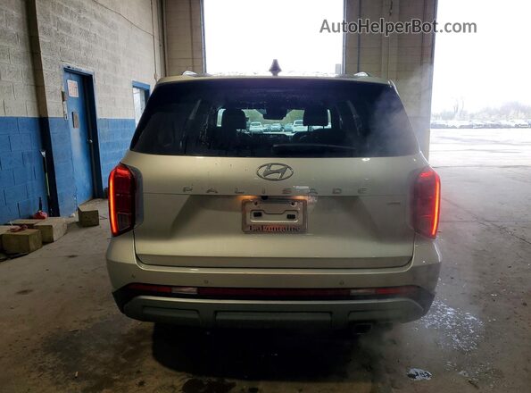 KM8R5DGE6RU746505 2024 HYUNDAI PALISADE Серебряный Вид сзади