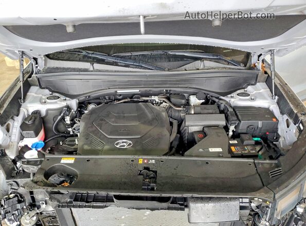 KM8R5DGE6RU746505 2024 HYUNDAI PALISADE Серебряный Вид подкапотного пространства