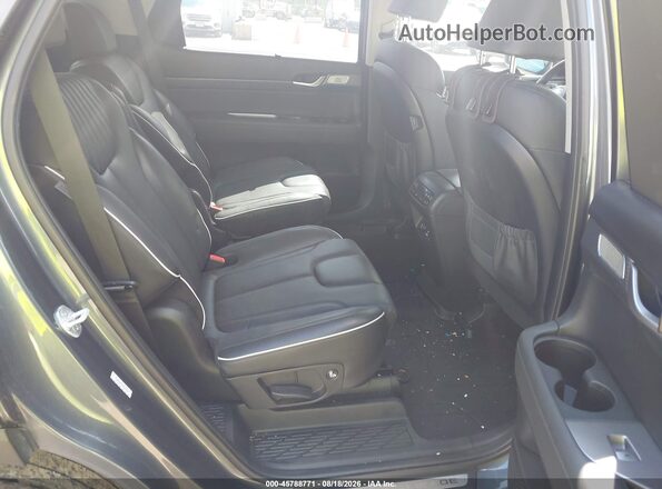 KM8R5DGE9PU489482 2023 HYUNDAI PALISADE Blue VIN კოდის სტიკერის ხედი