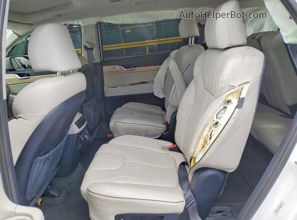 KM8R5DGE9RU682833 2024 HYUNDAI PALISADE Белый Вид задних сидений