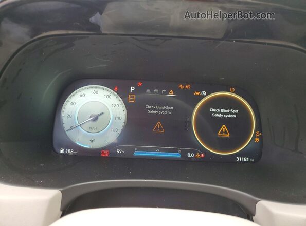 KM8R5DGE9RU682833 2024 HYUNDAI PALISADE Белый Вид щитка приборов