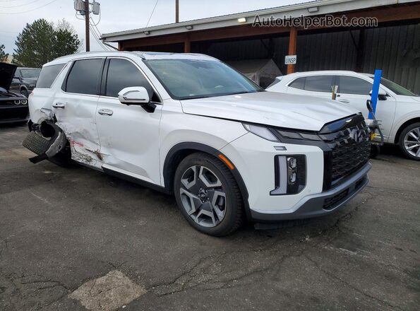 KM8R5DGE9RU682833 2024 HYUNDAI PALISADE Белый Передняя правая четверть