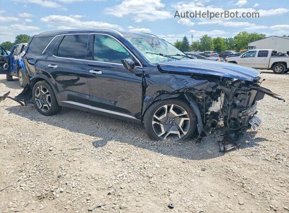 KM8R5DGEXRU734406 2024 HYUNDAI PALISADE Синий Передняя правая четверть