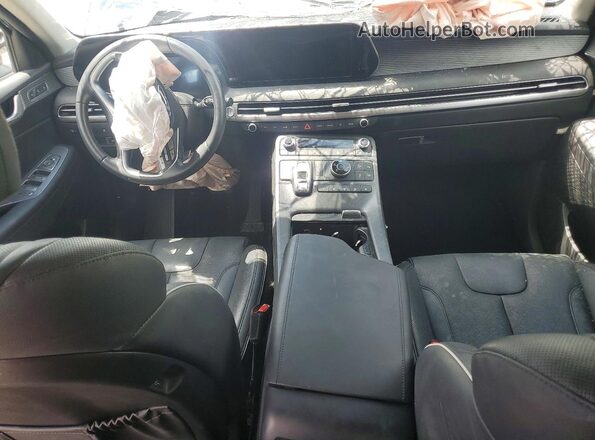 KM8R5DGEXRU734406 2024 HYUNDAI PALISADE Синий Вид панели приборов