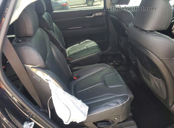 KM8R5DGEXRU734406 2024 HYUNDAI PALISADE Синий Вид задней части салона