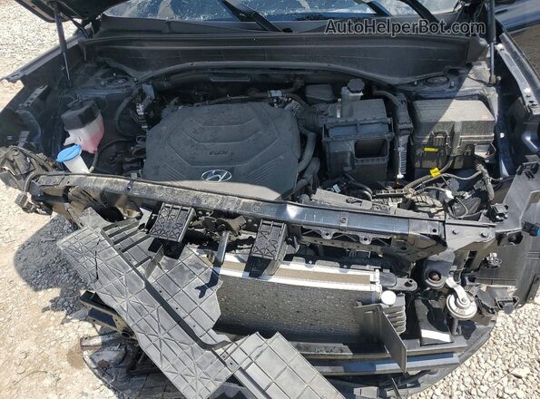 KM8R5DGEXRU734406 2024 HYUNDAI PALISADE Синий Вид подкапотного пространства