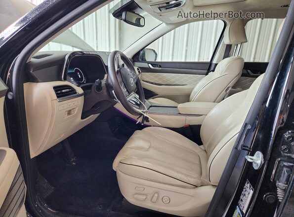 KM8R5DHE0LU127971 2020 HYUNDAI PALISADE Black Vista interior delantera