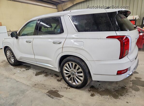 KM8R5DHE0LU147024 2020 HYUNDAI PALISADE White უკანა მარცხენა