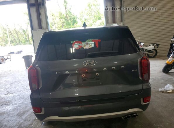KM8R5DHE0MU278987 2021 HYUNDAI PALISADE Charcoal Widok z tyłu