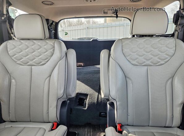 KM8R5DHE0NU458648 2022 HYUNDAI PALISADE Черный Вид задних сидений