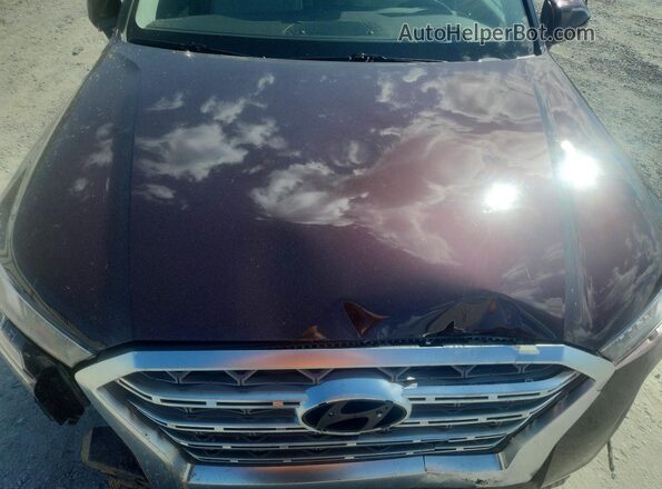 KM8R5DHE1LU123802 2020 HYUNDAI PALISADE Maroon Շարժիչի բաժամունքի տեսք
