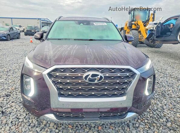 KM8R5DHE2LU033817 2020 HYUNDAI PALISADE Burgundy Vista frontal