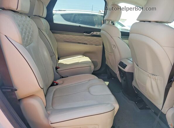 KM8R5DHE3LU151469 2020 HYUNDAI PALISADE White Rear interior view