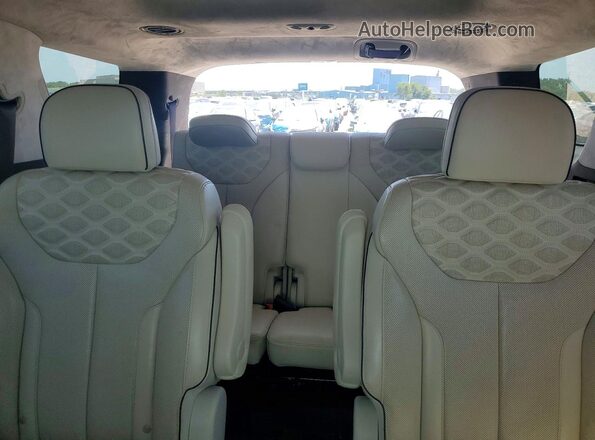 KM8R5DHE3LU151469 2020 HYUNDAI PALISADE White Rear seats view