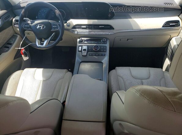 KM8R5DHE3LU151469 2020 HYUNDAI PALISADE White Dashboard view