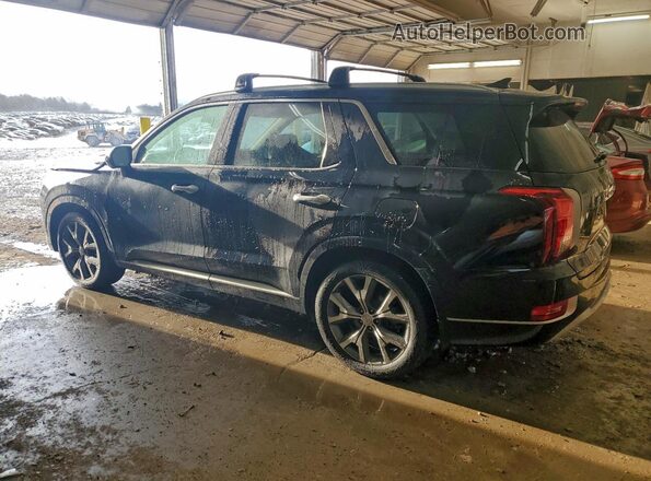 KM8R5DHE3MU313439 2021 HYUNDAI PALISADE Черный Задняя левая четверть