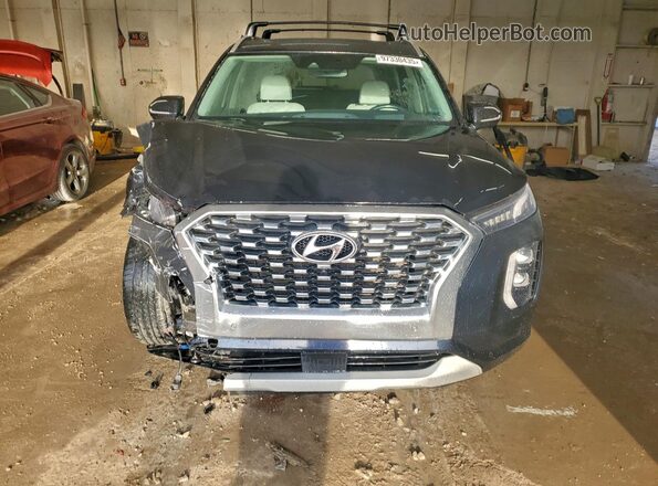 KM8R5DHE3MU313439 2021 HYUNDAI PALISADE Черный Вид спереди